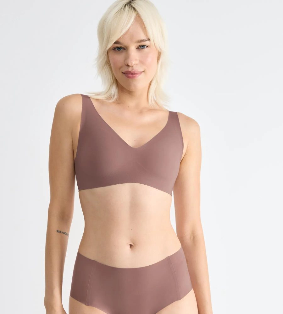 Sloggi Bügelloser BH »Zero Feel 2.0 Soft Bra«, nahtlos, mit herausnehmbaren Cups