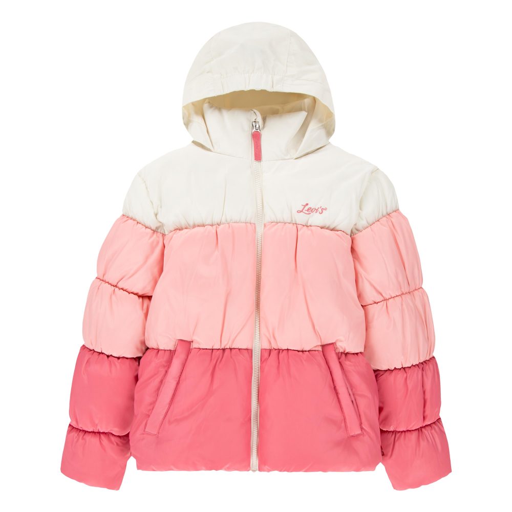Levi's® Kids Winterjacke »LVG COLOR BLOCK PUFFER«, mit Kapuze, in Colorblocking-Optik, for Girls