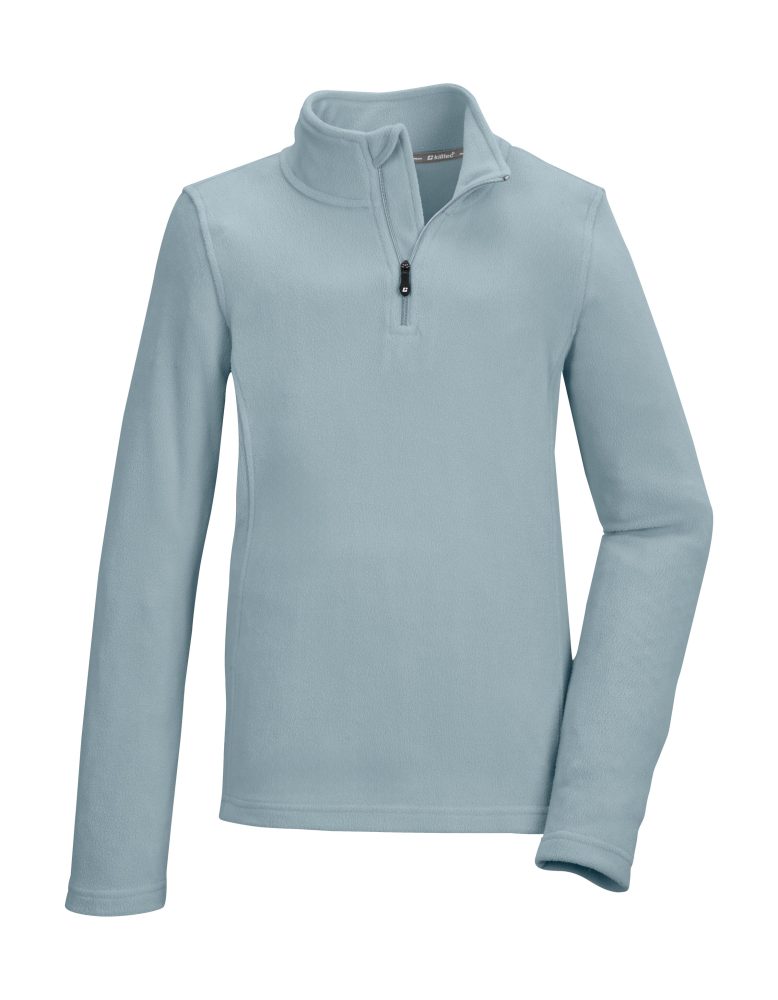 Killtec Fleeceshirt »KSW 247 GRLS FLC SHRT« Fleeceshirt mit Stehkragen, Kinnschutz und hohem Tragekomfort