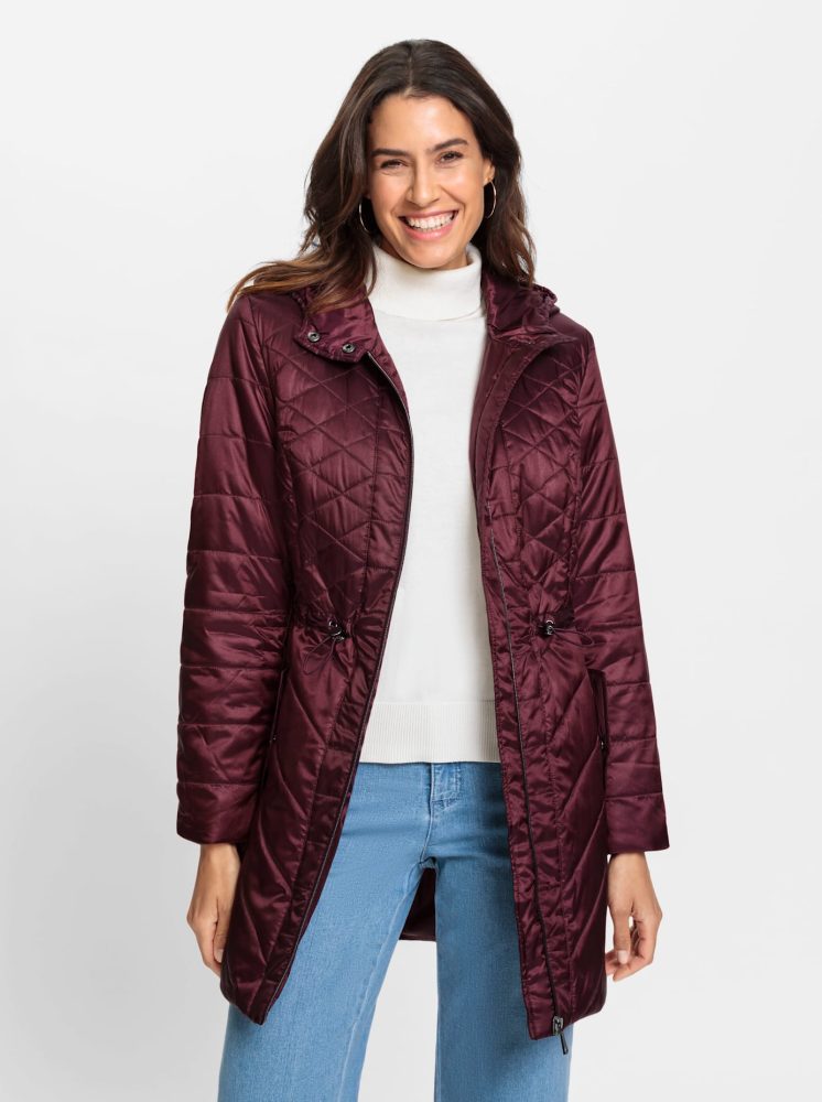 Inspirationen Steppjacke mit Kapuze