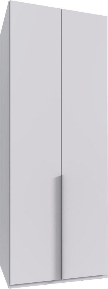 Wimex Kleiderschrank »Mugano,in 8 Breiten,3 Höhen,2 Tiefen, viele Farben, Made in Germany«, (in Basic oder Premium Ausstattung mit 2 weiteren Einlegeböden), mit langen oder kurzen Griffen aus Metall, mit oder ohne Spiegel