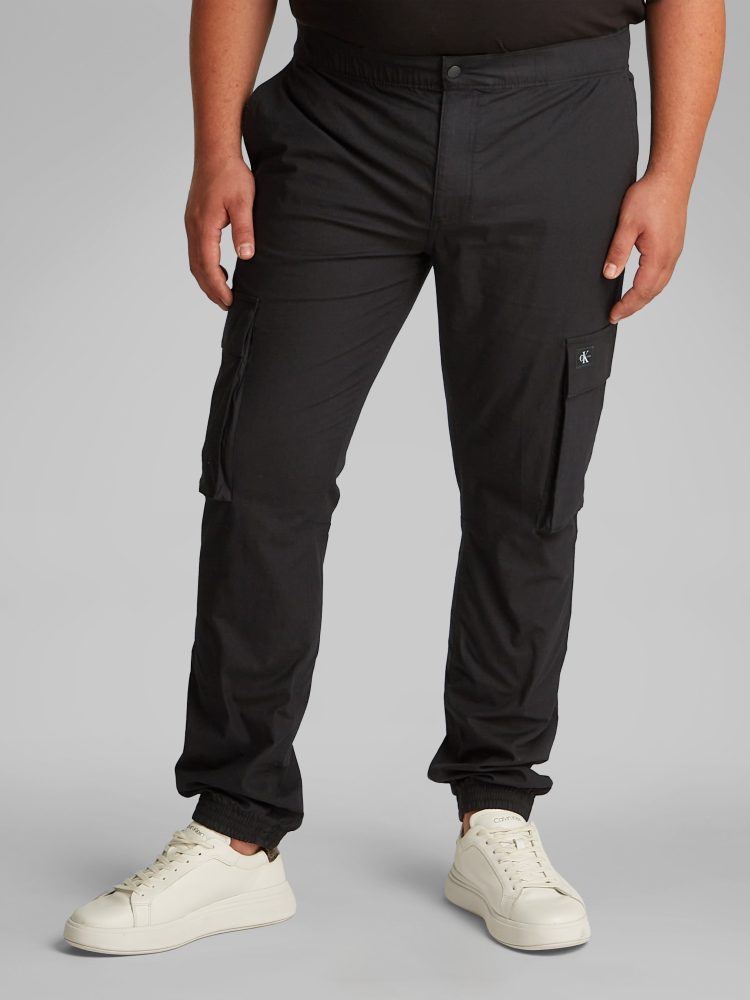 Calvin Klein Jeans Plus Cargohose »PLUS SKINNY CARGO«, in Grossen Grössen, Logo-Patch