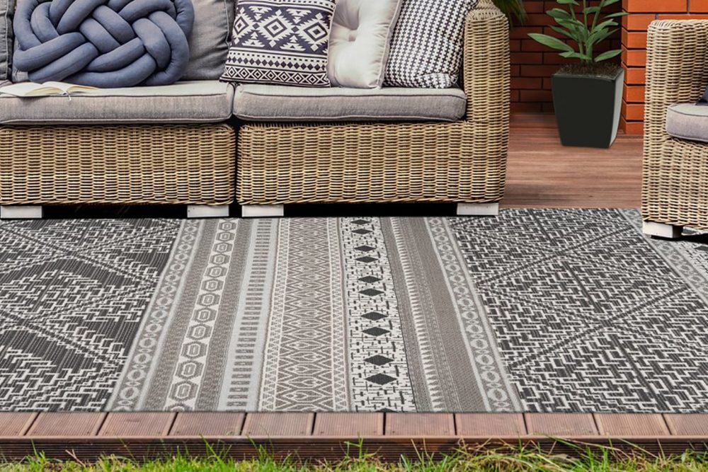 Arte Espina Teppich »Yoga 200«, rechteckig, Teppich für Indoor & Outdoor, Fussbodenheizung geeignet, Pflegeleicht