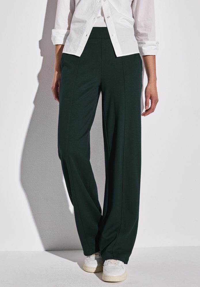 STREET ONE Stoffhose Sommerhose mit seitliche Taschen