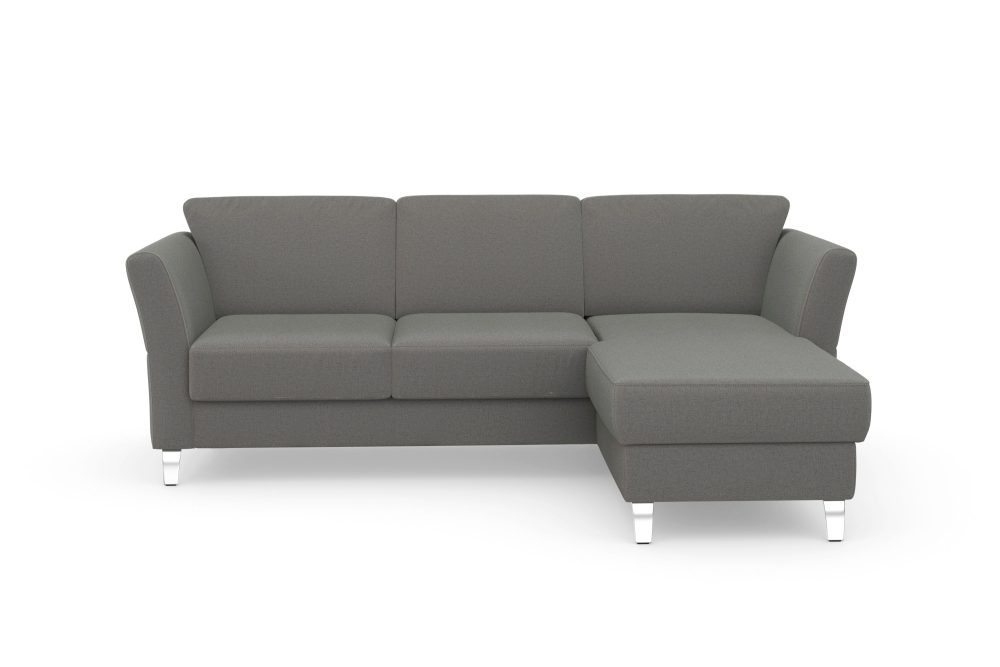 sit&more Ecksofa »Visby V«, wahlweise mit Bettfunktion und Bettkasten, frei im Raum stellbar, mit Federkern, auch erhältlich in dem besonders leicht mit Wasser zu reinigendem 