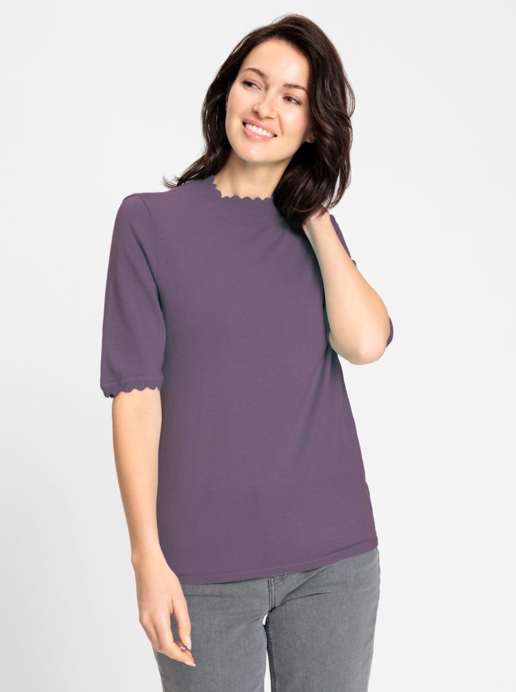 Inspirationen Stehkragenpullover »Stehkragen-Pullover«