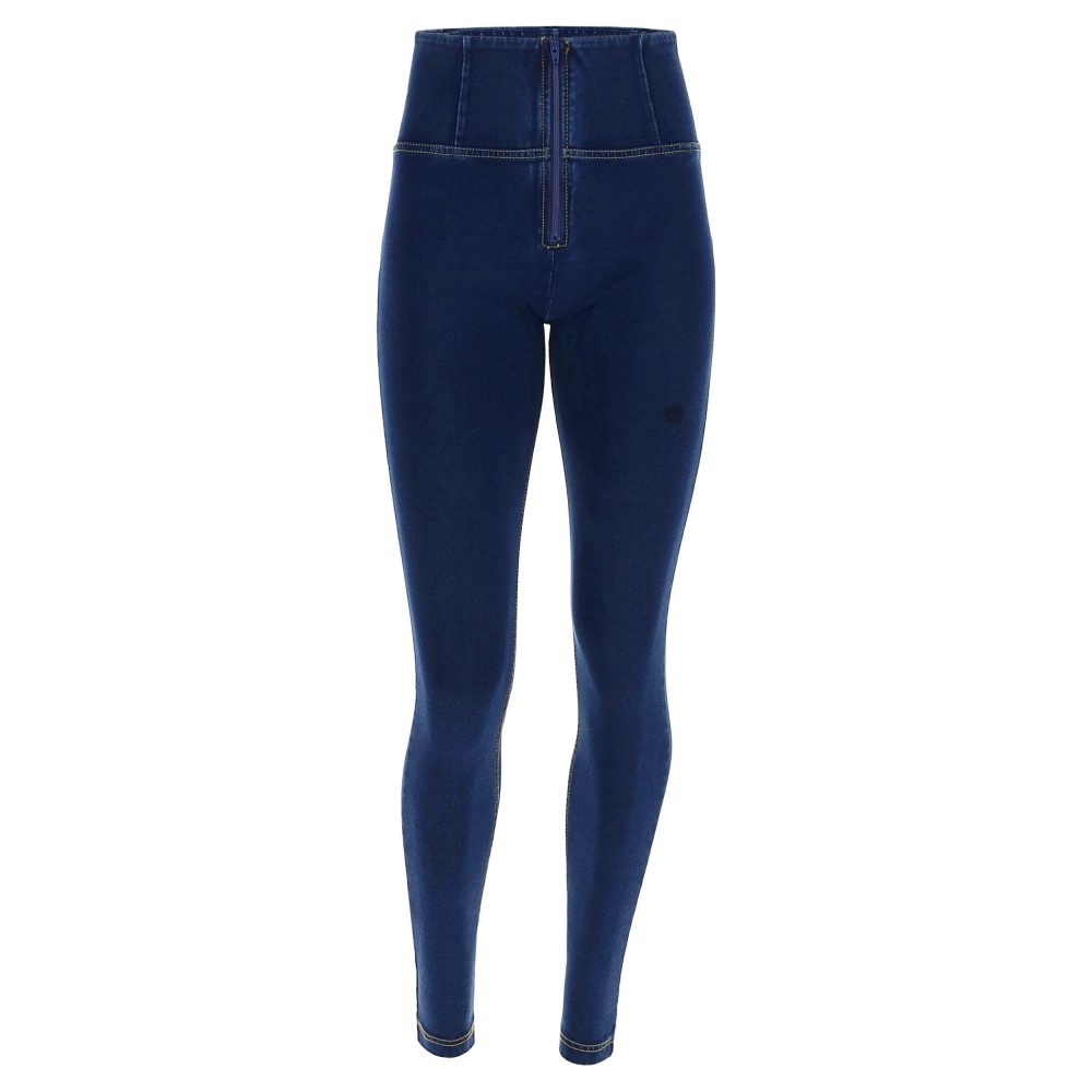 Wr.up® Shaping Pants Damen Blau Denim Dunkel M