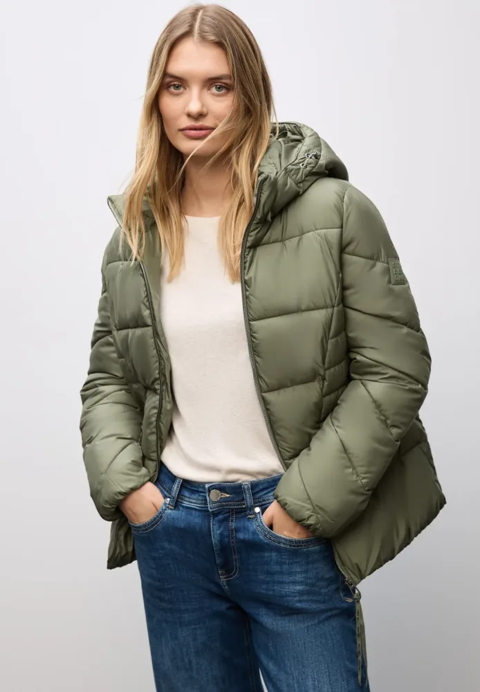 STREET ONE Steppjacke mit Kapuze mit Kapuze