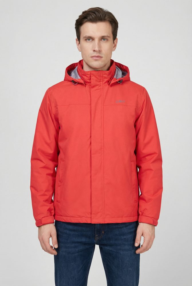CMP - Regenjacke mit Kapuze  Snaps, für Herren, Größe 60