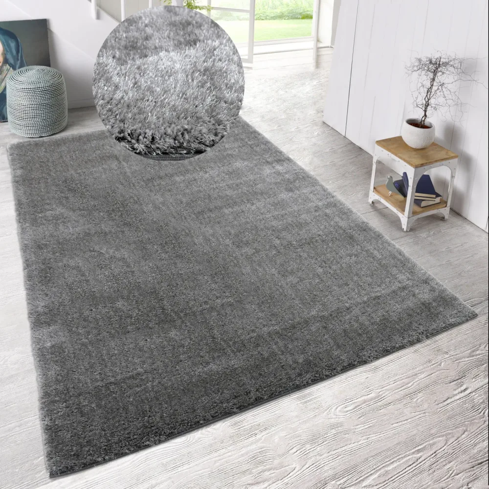 my home Hochflor-Teppich 