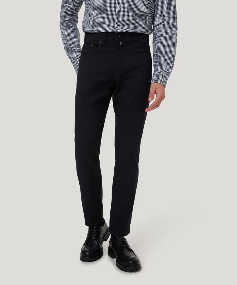 Pierre Cardin - Hose, Tapered Fit, für Herren, Schwarz, Größe W33/L34