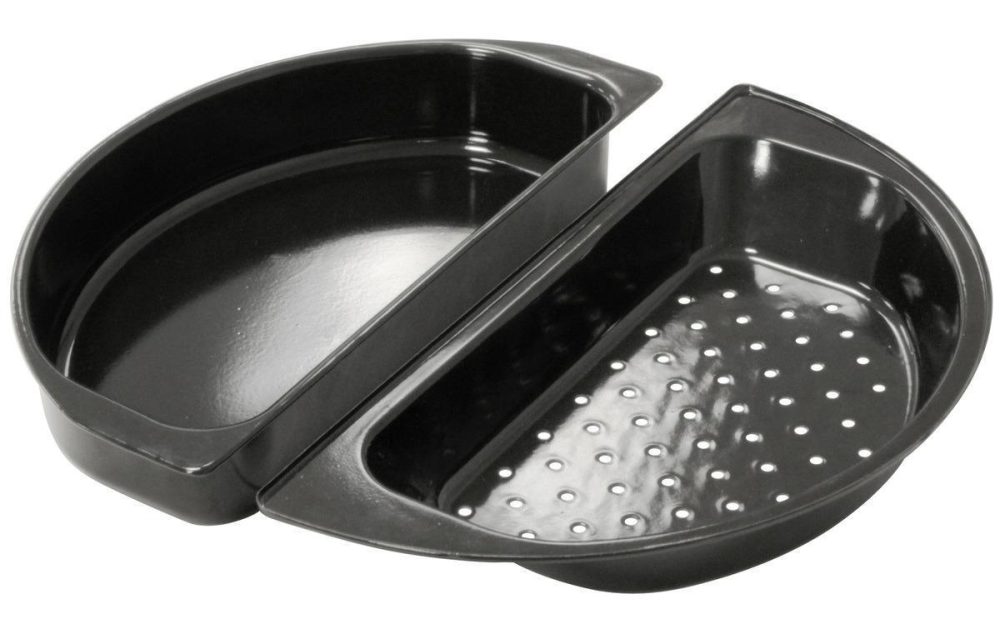 Outdoorchef Halbmond (2-Teilig) - Kochset (Schwarz)
