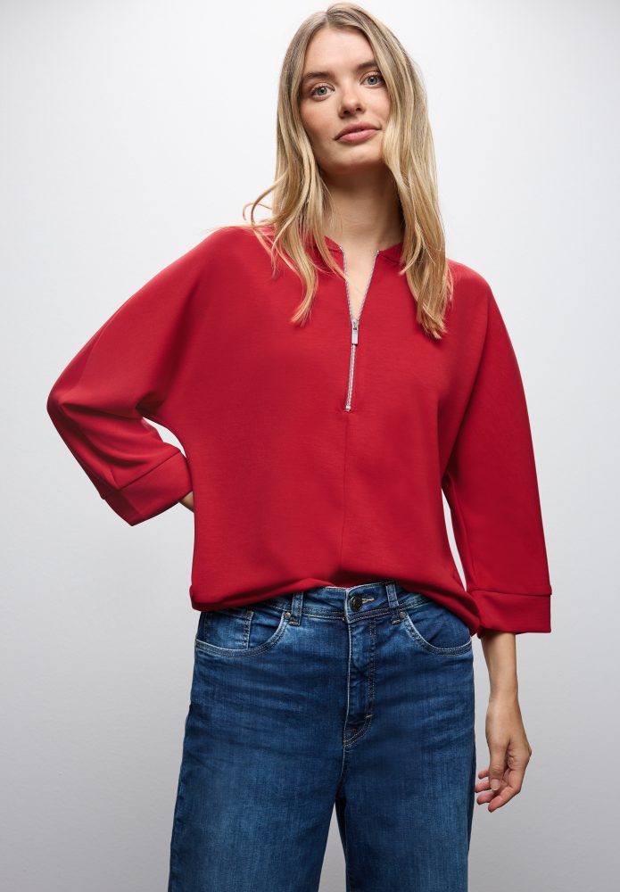 STREET ONE Sweatshirt, mit Bündchen