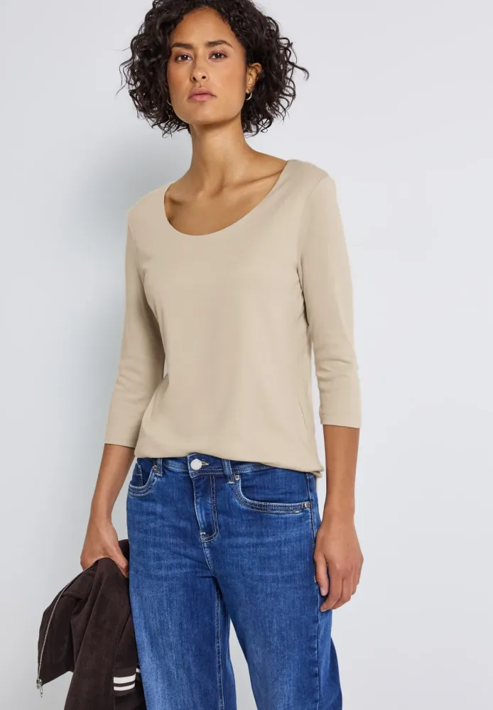 STREET ONE 3/4-Arm-Shirt 