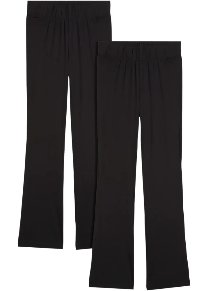 bonprix Leggings aus Baumwolle, mit Elasthan-Anteil, Slim Fit Passform