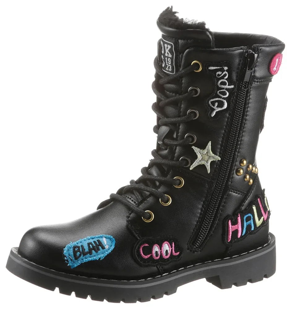 Dockers - Stiefelette, für Damen, Schwarz, Größe 32