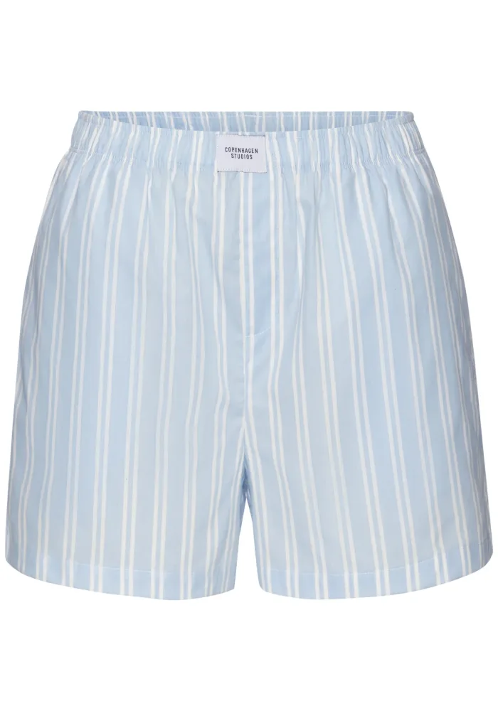 Copenhagen Studios Pyjamashorts aus fein gewebter Baumwoll-Qualität