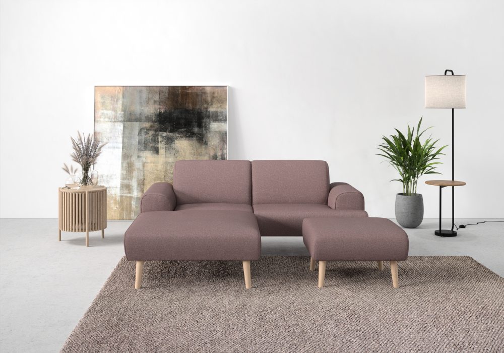 andas Ecksofa »Swift«, Federkern-Polsterung, B/T/H: 217/83/176 cm
