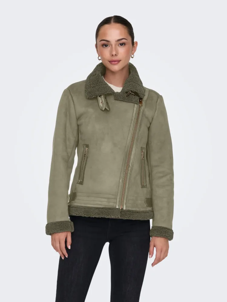 ONLY Lederimitatjacke 