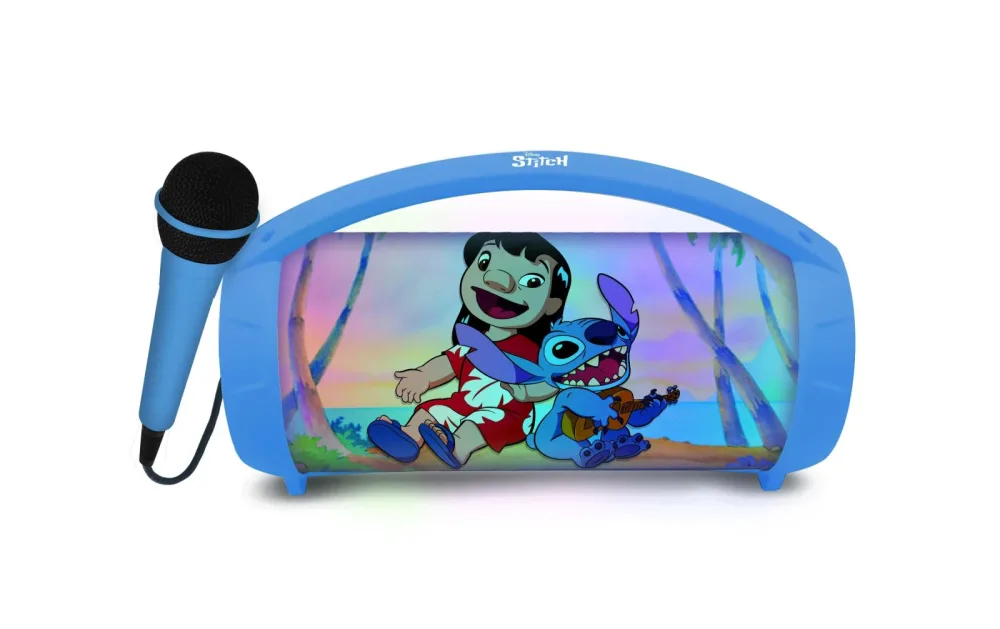 Lexibook - Bluetooth-Lautsprecher Stitch mit Mikrofon, Multicolor