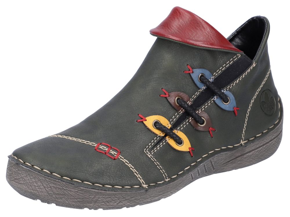 Rieker Winterboots, mit bunten Applikationen