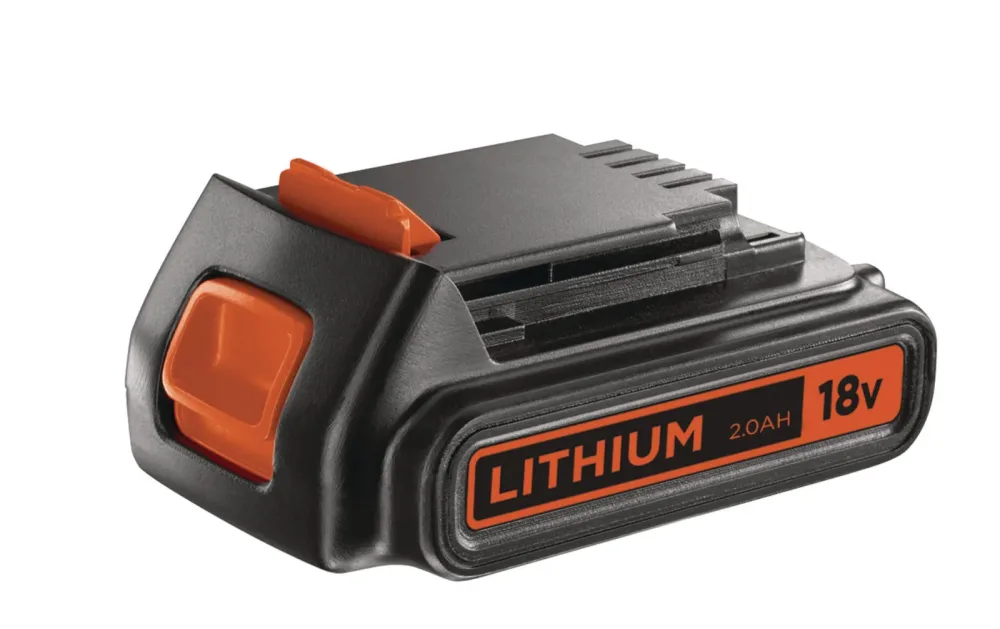 Black Decker Black & Decker Akku für alle 18 V Haushalt-& Gartengeräte Lithium-Ionen-Akku – Diverses Staubsauger Zubehör – rot