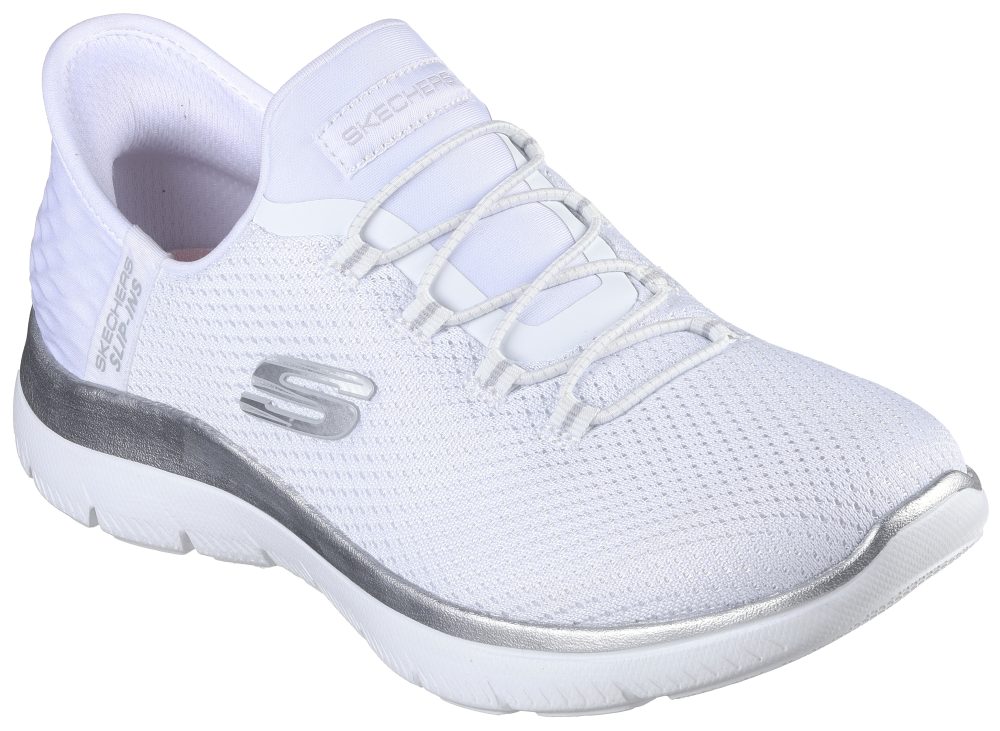 Skechers - Sneaker 150123, für Damen, Weiss, Größe 43