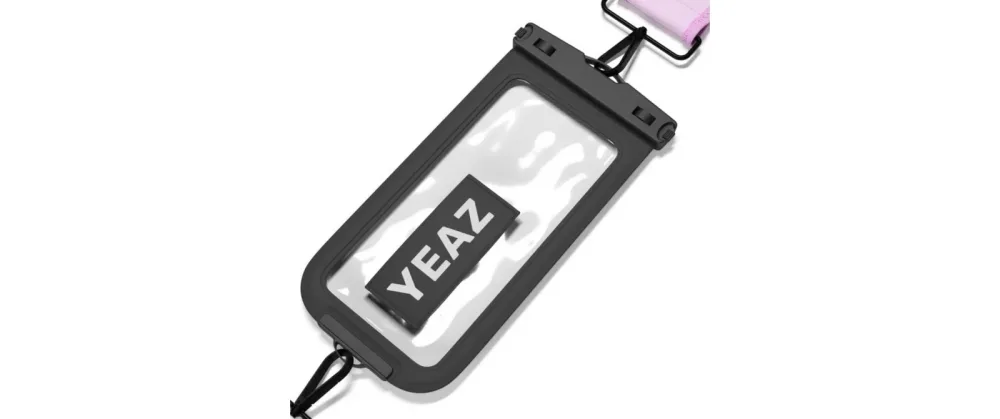 YEAZ - OCEAN SHOT Neopren-Gurt mit Smartphone Case, Violett