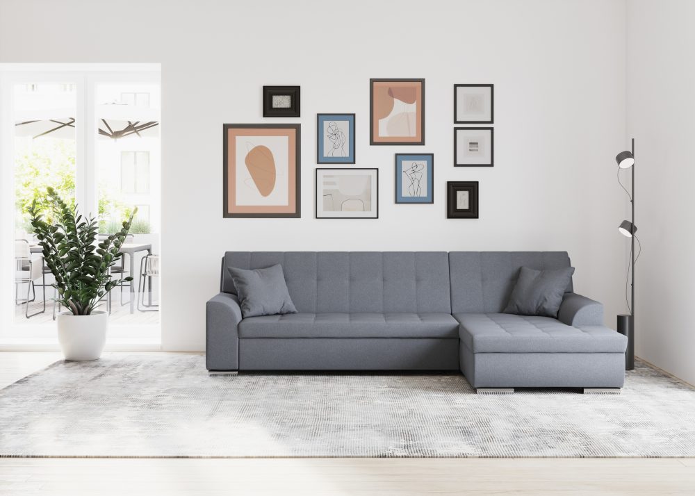 DOMO collection Ecksofa »Treviso«, wahlweise mit Bettfunktion