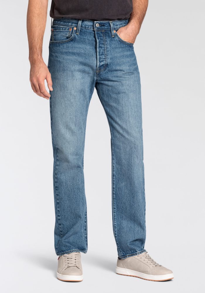 Levi's® - Jeans, Regular Fit, für Herren, Mittelblau, Größe W33/L34