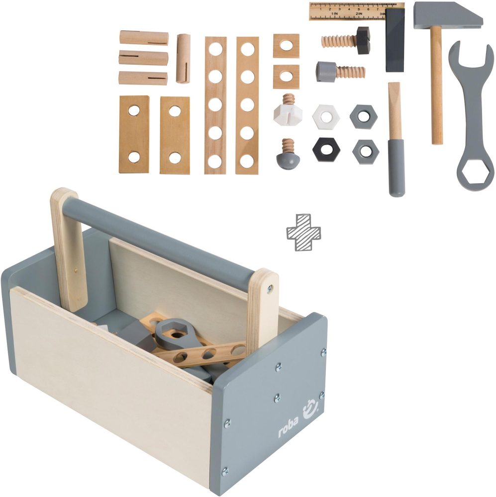 Roba® Spielwerkzeug ´´Werkzeugkiste´´, (Set, 22-tlg.)