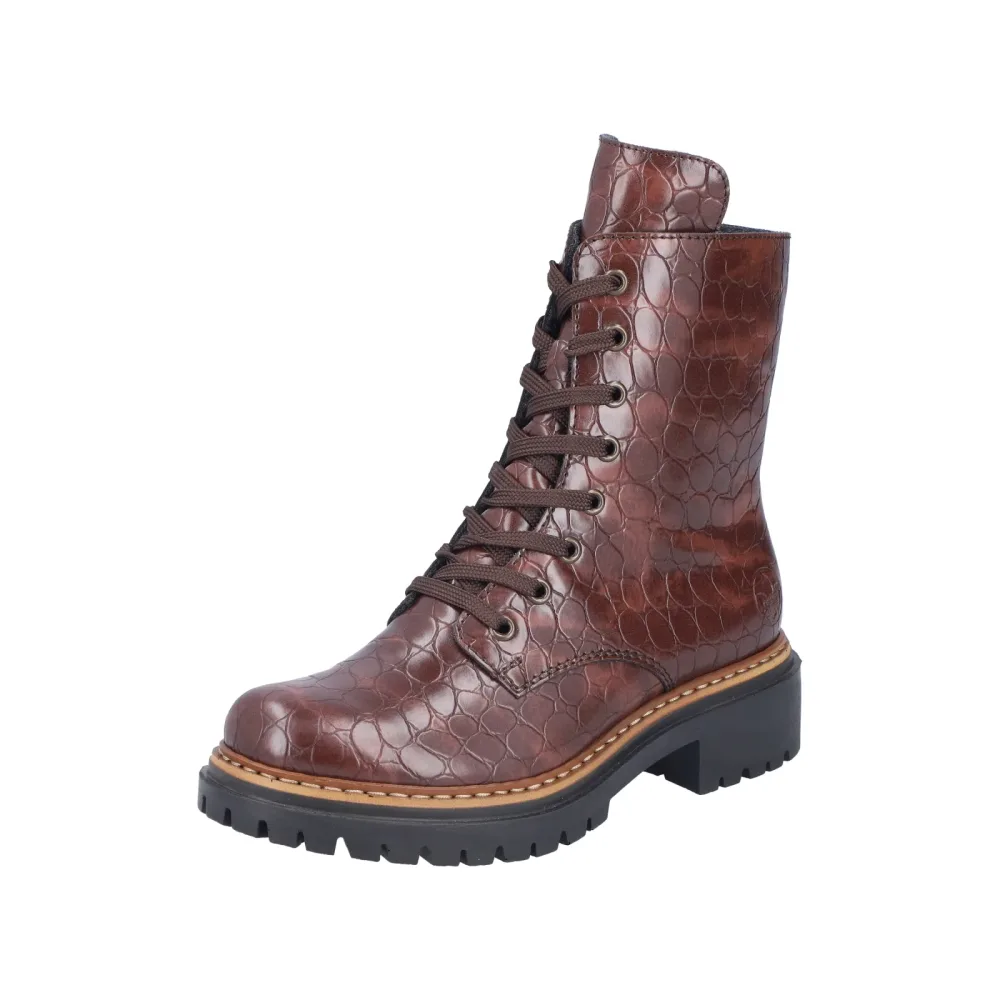 Rieker - Stiefelette, für Damen, Braun, Größe 38
