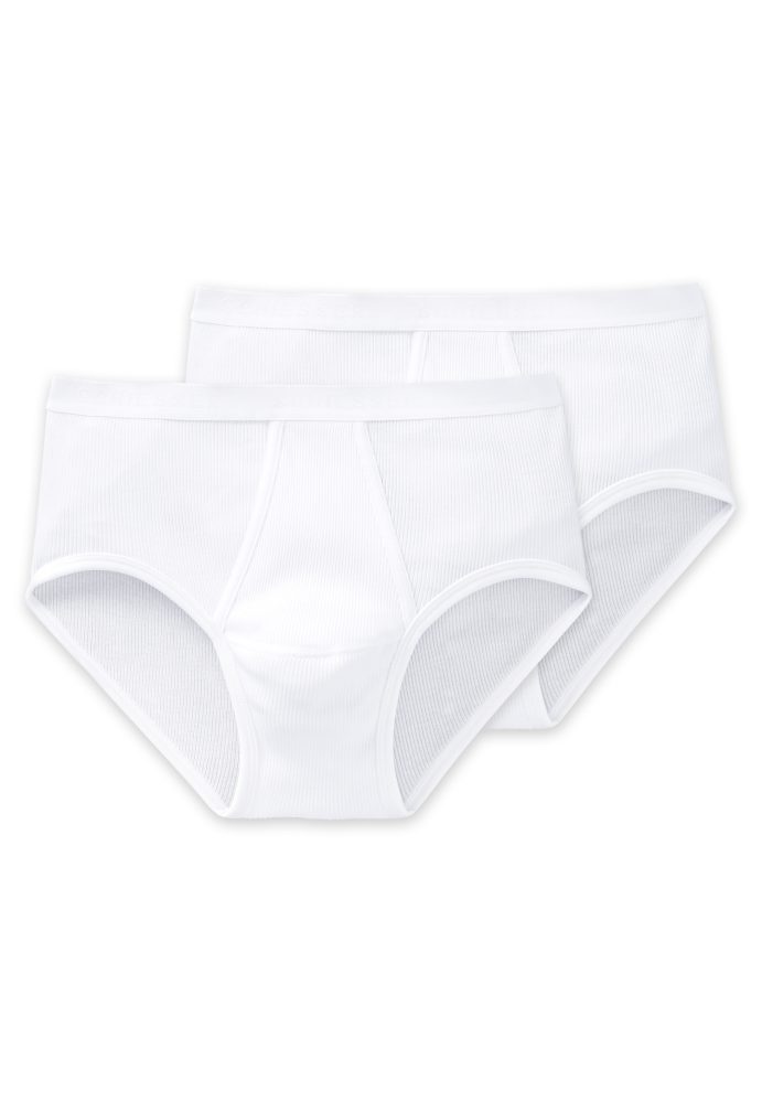 Schiesser - Sportslip Doppelripp, für Herren, Weiss, Größe M