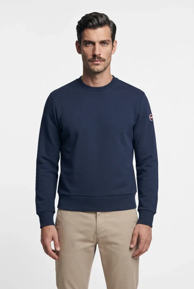 Colmar Sweatshirt, Rundhalsausschnitt, Regular Fit, Markenlogo