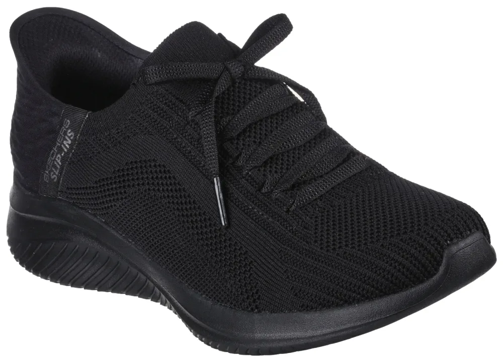 Skechers - damen-sneaker slip-ins: ultra flex 3.0-brilliant, 36, Schwarz