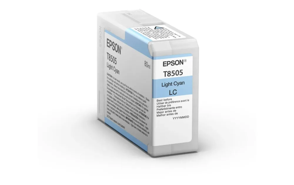 EPSON Tintenpatrone light cyan T850500 SureColor SC-P800 80ml