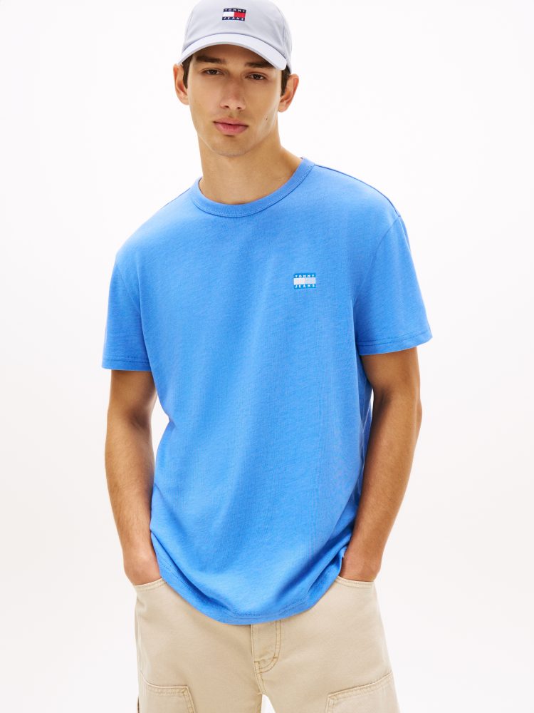 Tommy Jeans - T-Shirt, für Herren, Blau, Größe XXL