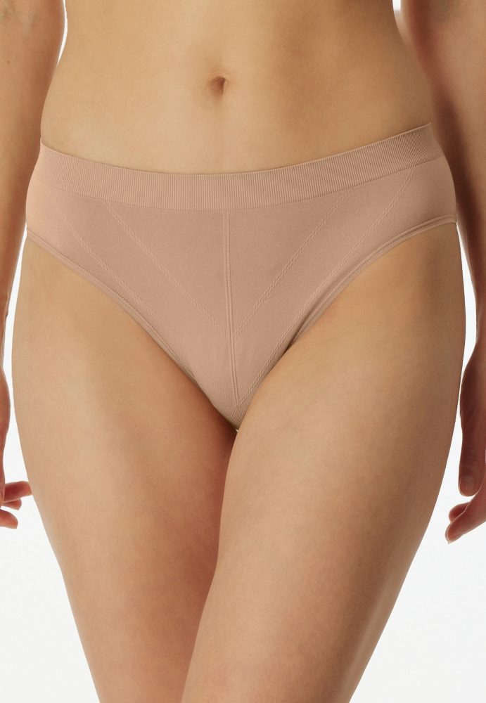Schiesser - Casual Seamless Rio-Slip, für Damen, Beige, Größe XL