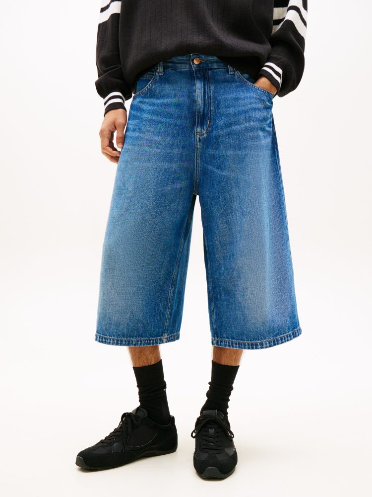 Tommy Jeans - Shorts, für Herren, Blau Denim Dunkel, Größe 34