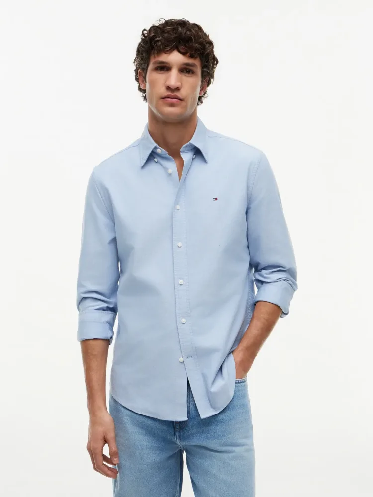 Tommy Hilfiger - Hemd, langarm, für Herren, Blau, Größe XXL