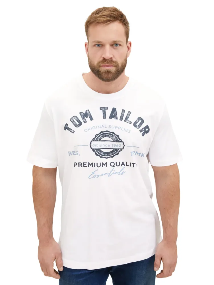 TOM TAILOR PLUS T-Shirt mit Logo-Print