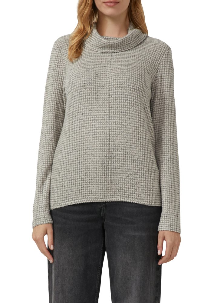 S. Oliver Red Label - T-Shirt, für Damen, Grau Größe 40/34
