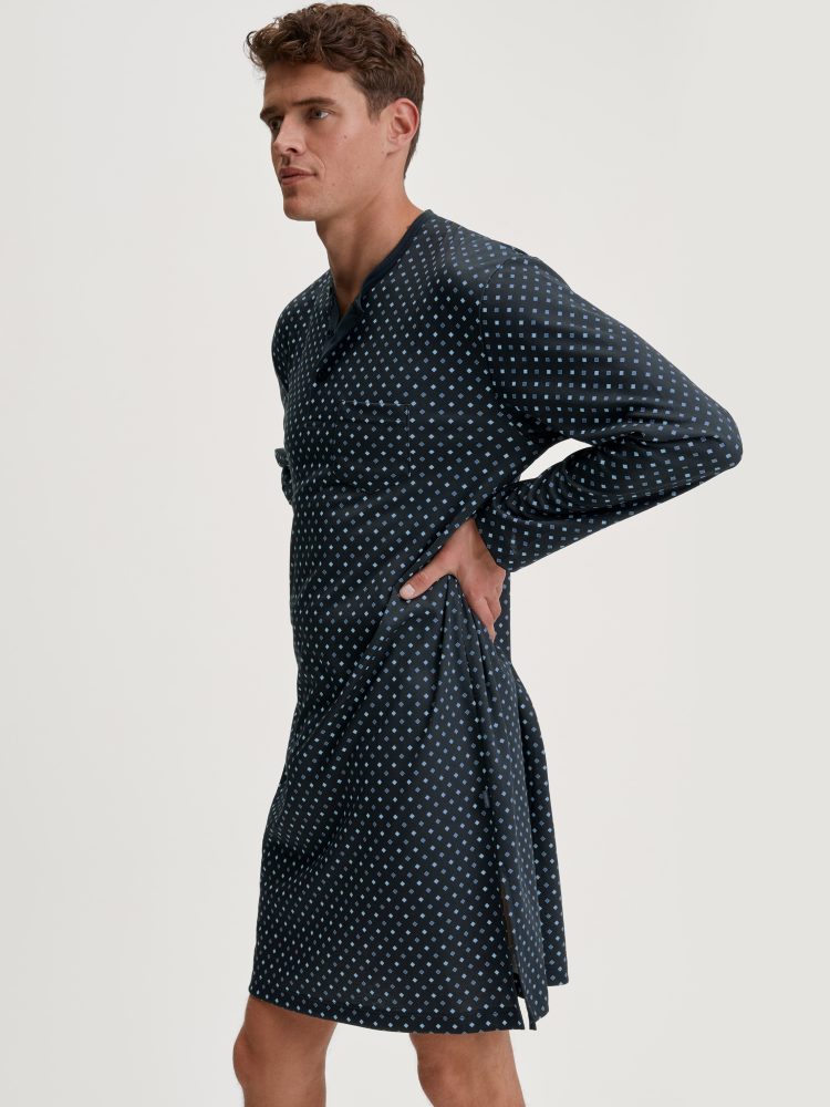 Calida - Pyjama, für Herren, Saphirblau, Größe M