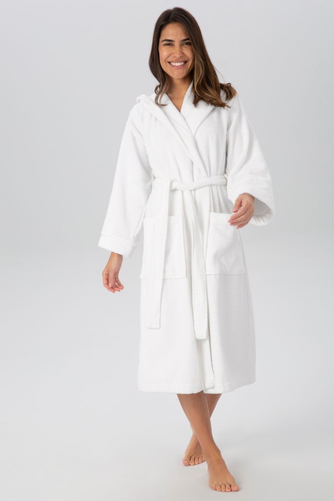 my home Unisex-Bademantel »Sanremo«, (1 St.), Taschen, Damen & Herren