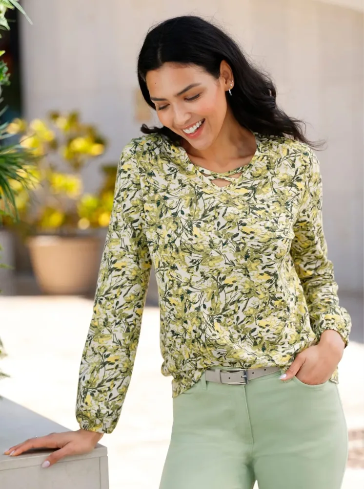 Classic Basics Langarmshirt 