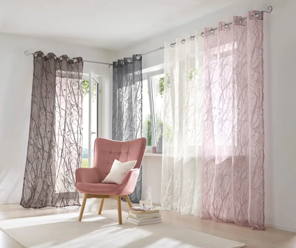 heine home Gardine Ösen 1 Stk. tlg.