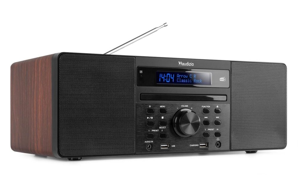 Audizio - Radio/CD-Player Prato, Schwarz