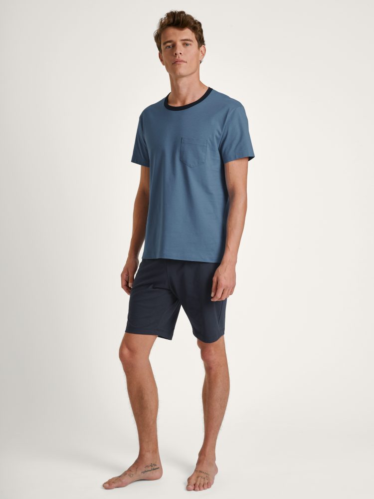 Calida - Pyjama, für Herren, Blau, Größe XL