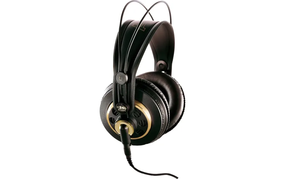 AKG -  K240 STUDIO Kopfhörer & Headset Kabelgebunden Kopfband Schwarz, Gold