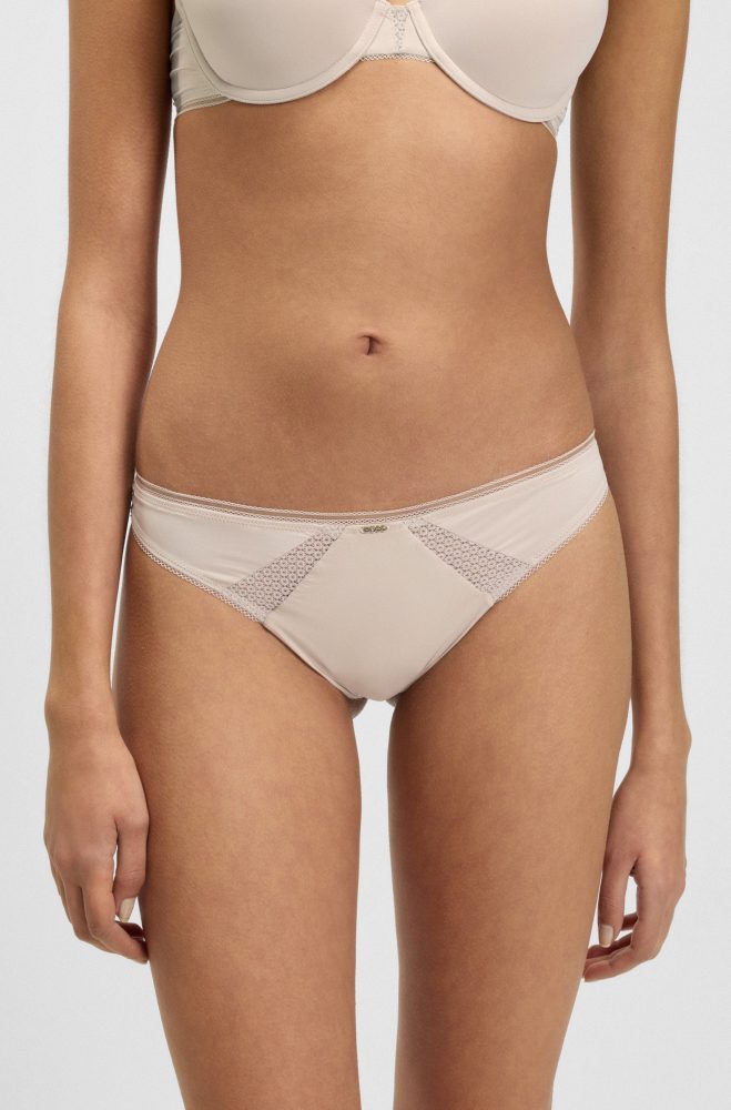 BOSS - Tanga, für Damen, Beige, Größe XL